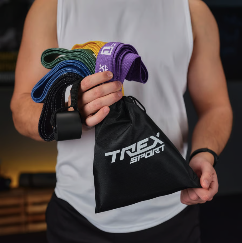 Набір резинок для фітнесу Trex Sport TX-005PBA 5в1 set A — мініатюра 10
