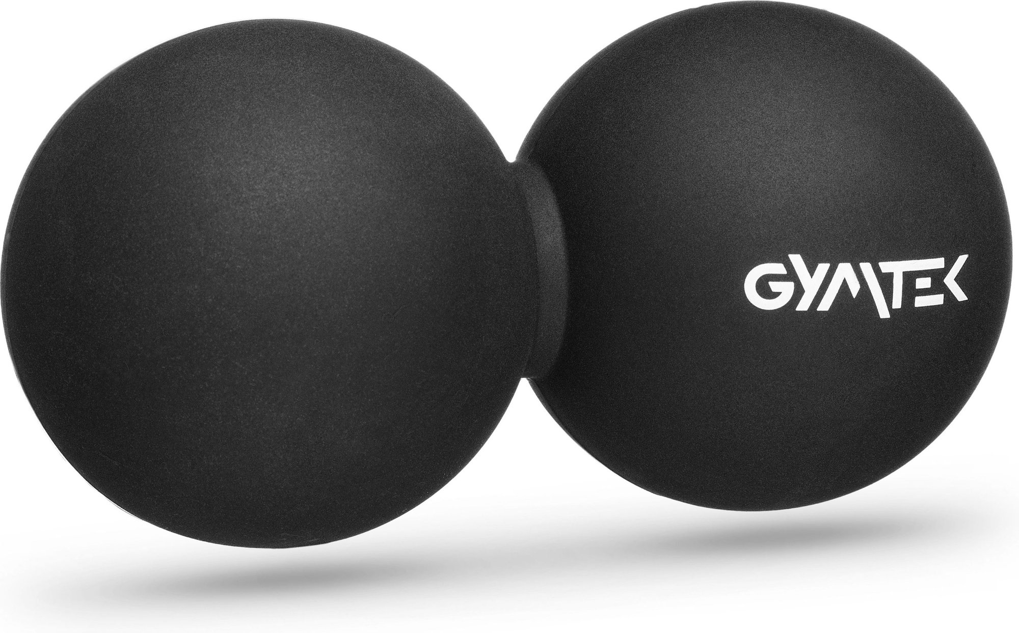 Масажний м'яч Gymtek 63 мм подвійний чорний — мініатюра 7