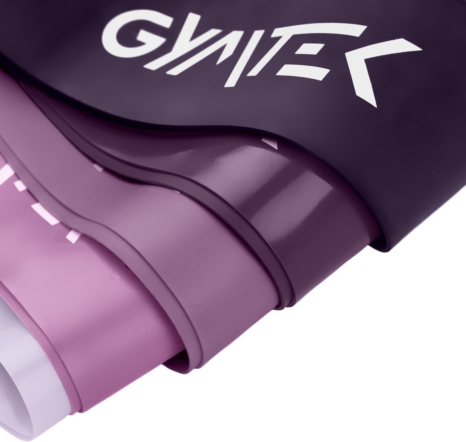 Набір резинок для фітнесу Gymtek 0,5-30кг фіолетовий — мініатюра 10