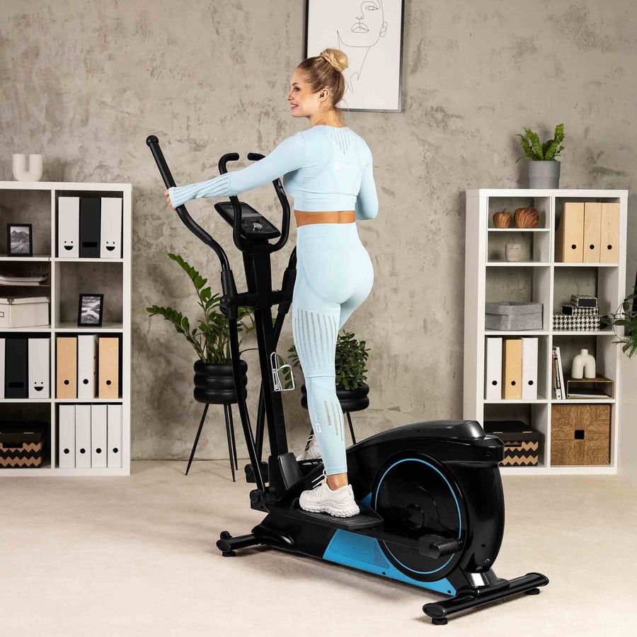 Орбітрек Hop-Sport HS-060C Blaze синій iConsole+ — мініатюра 8