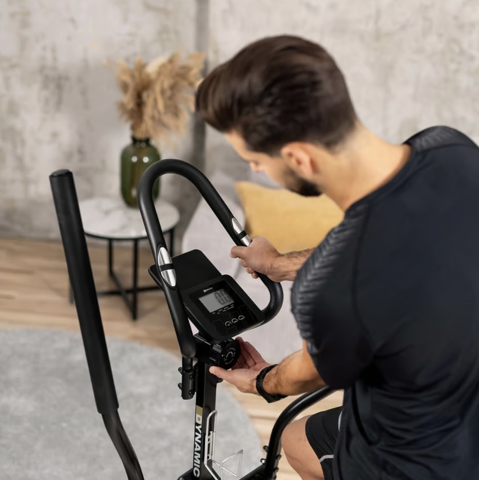 Орбітрек магнітний Hop-Sport HS-450B Dynamic чорно-золотистий — мініатюра 6