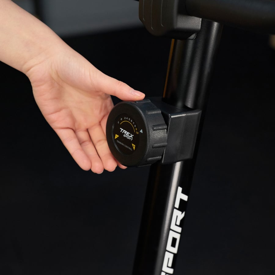 Велотренажер Trex Sport TX-350MB RIZE магнітний синій — мініатюра 8