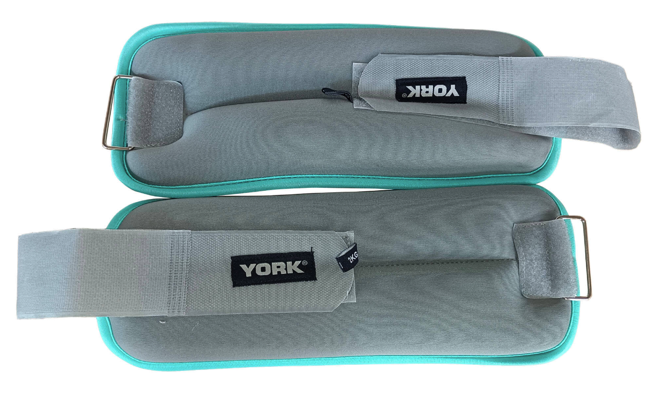 Обважнювачі York Fitness Soft для рук і ніг 2х2кг сірий — фото 2