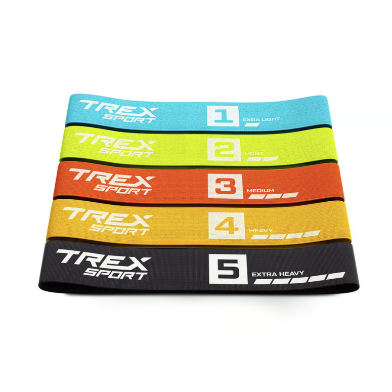 Набір резинок для фітнесу Trex Sport TX-033PRB 2,5-25кг set B — фото 1