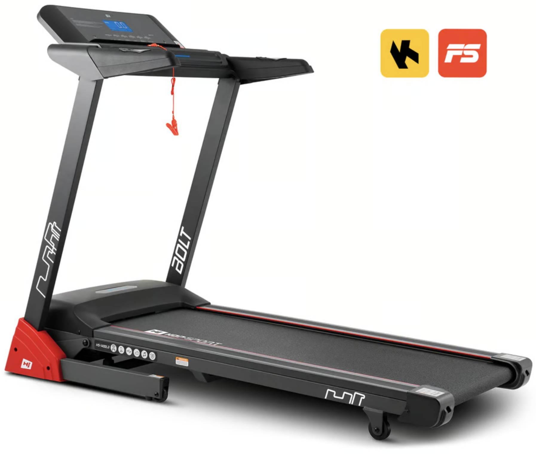 Бігова доріжка Hop-Sport HS-1400LB Bolt — мініатюра 7