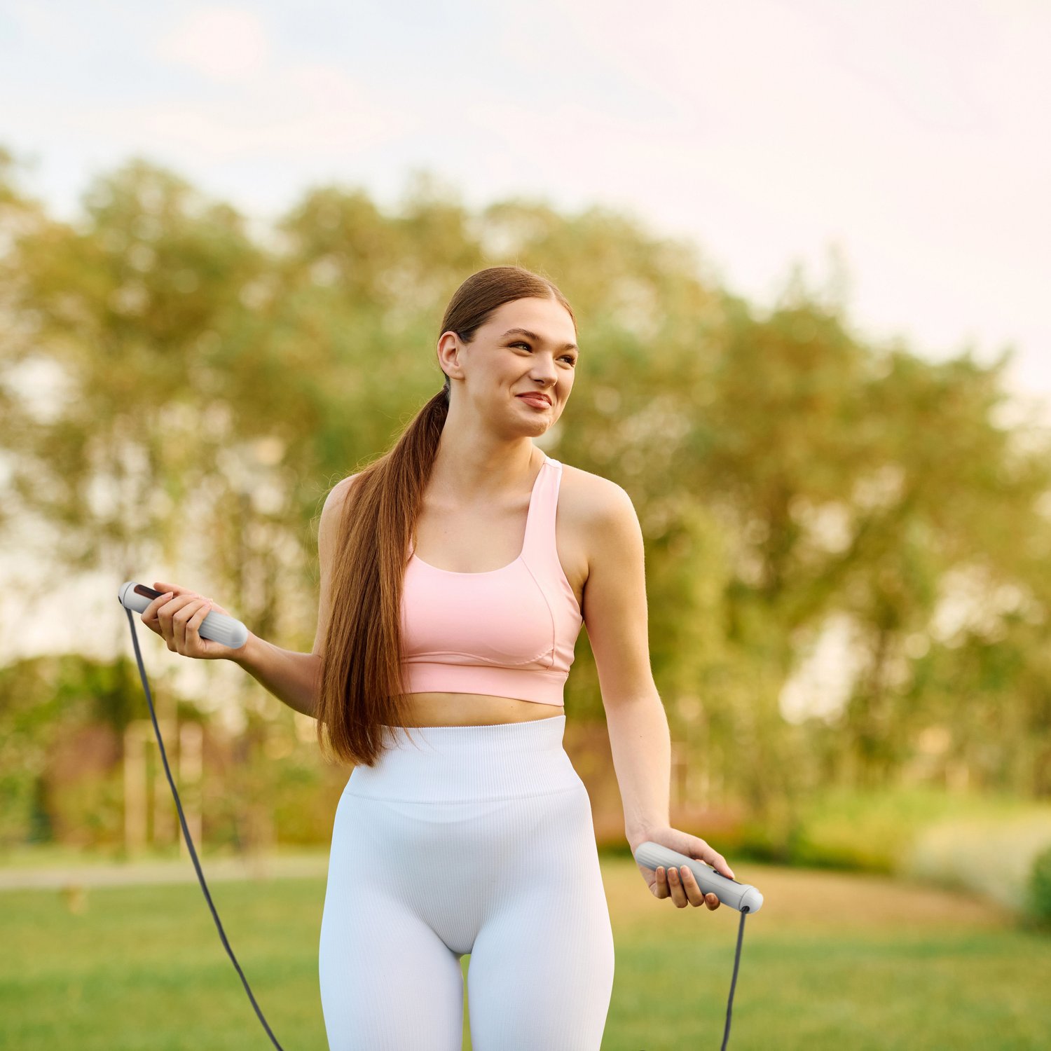 Розумна скакалка Gymtek Smart Motion з дисплеєм та Bluetooth — фото 3