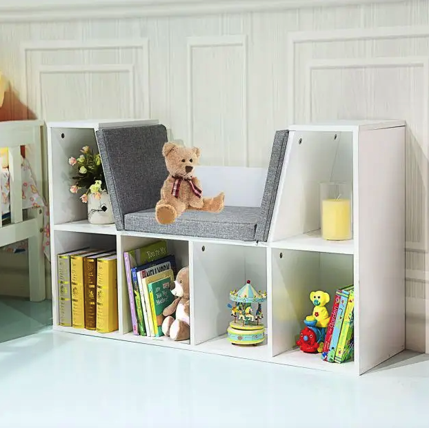 Шафа-органайзер Costway Kinder із подушкою для сидіння — фото 5