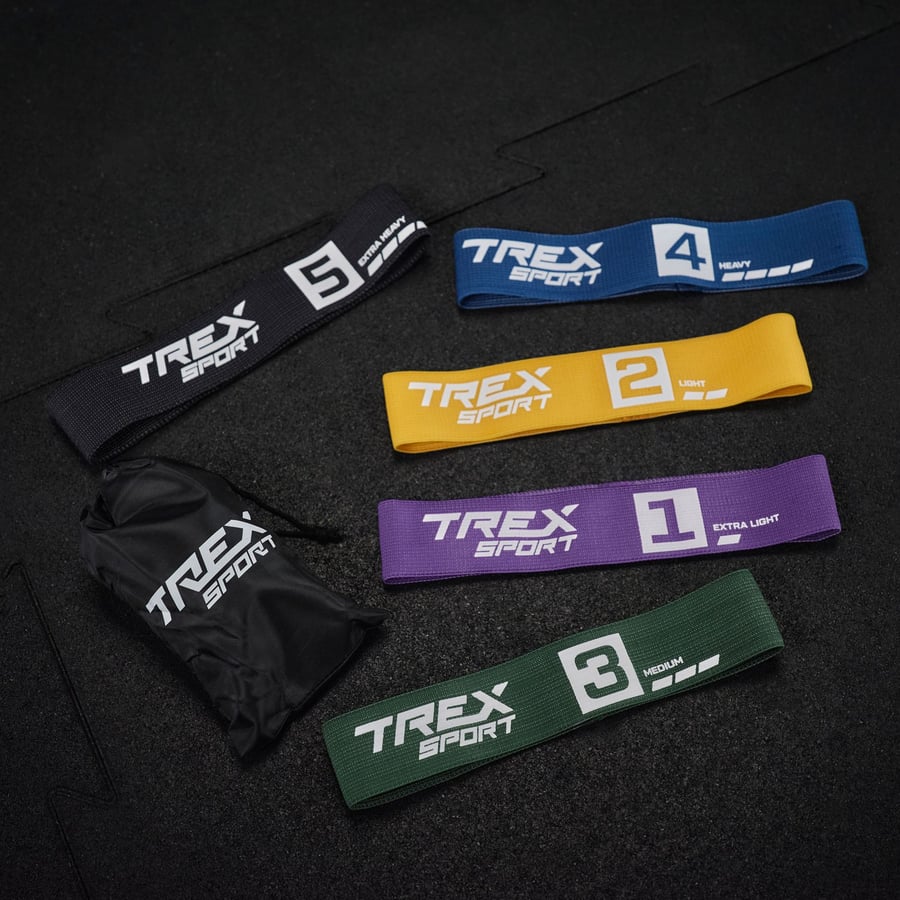 Набір резинок для фітнесу Trex Sport TX-033PRA 2,5-25кг set A — фото 4