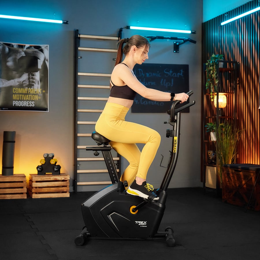 Велотренажер Trex Sport TX-550MB HYPER магнітний чорний — фото 5