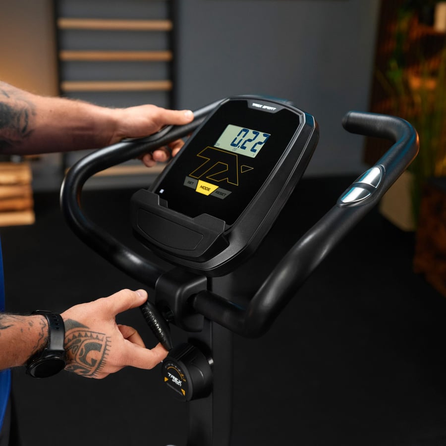 Велотренажер Trex Sport TX-500MB IRON магнітний білий — мініатюра 10