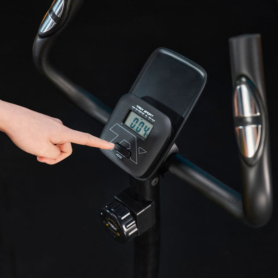 Велотренажер Trex Sport TX-400MB RECK магнітний сірий — мініатюра 8