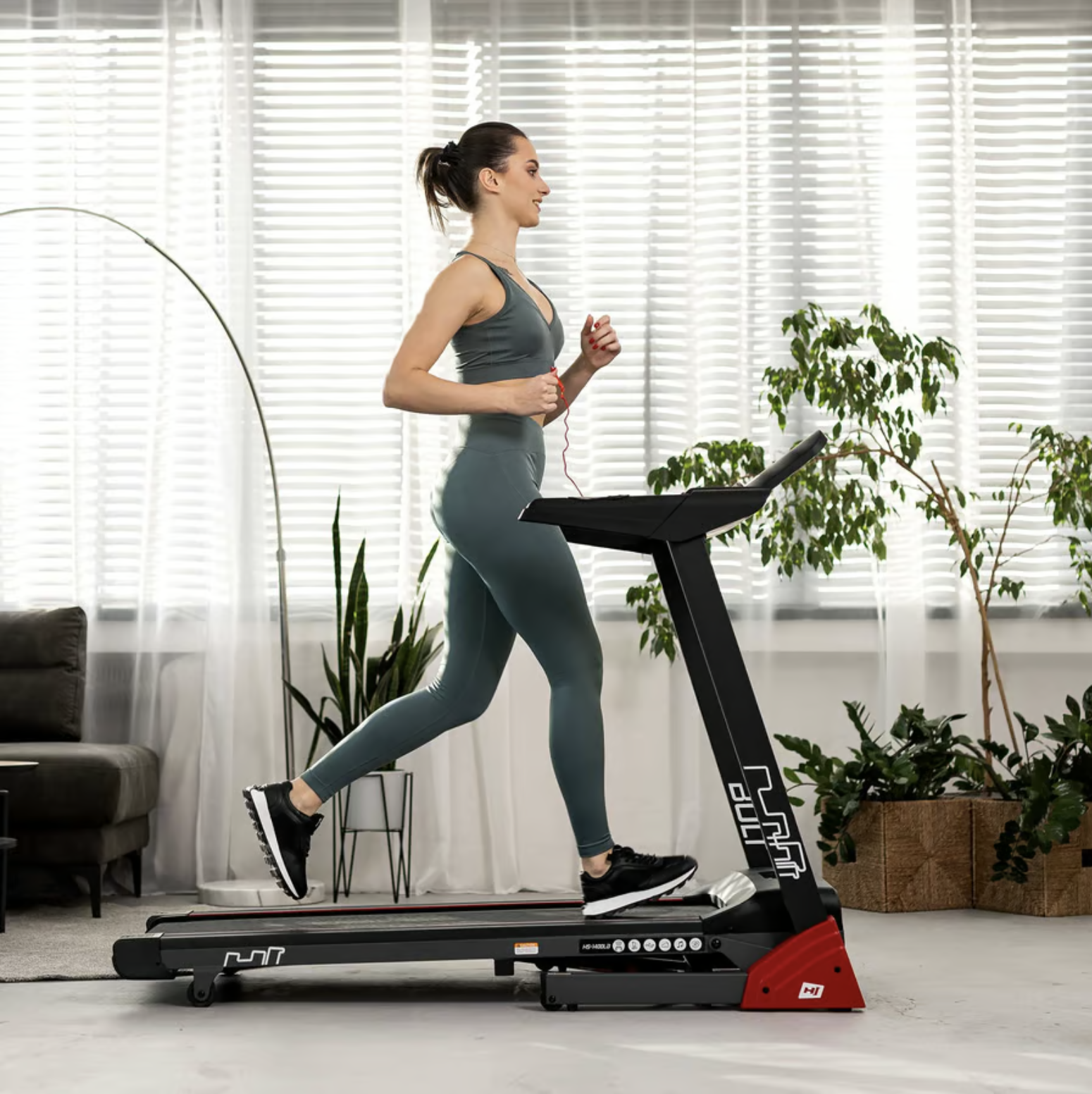 Бігова доріжка Hop-Sport HS-1400LB Bolt — фото 3