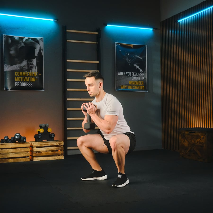 Гантелі для фітнесу неопренові TREX Sport TX-070VD 2x7кг — мініатюра 6