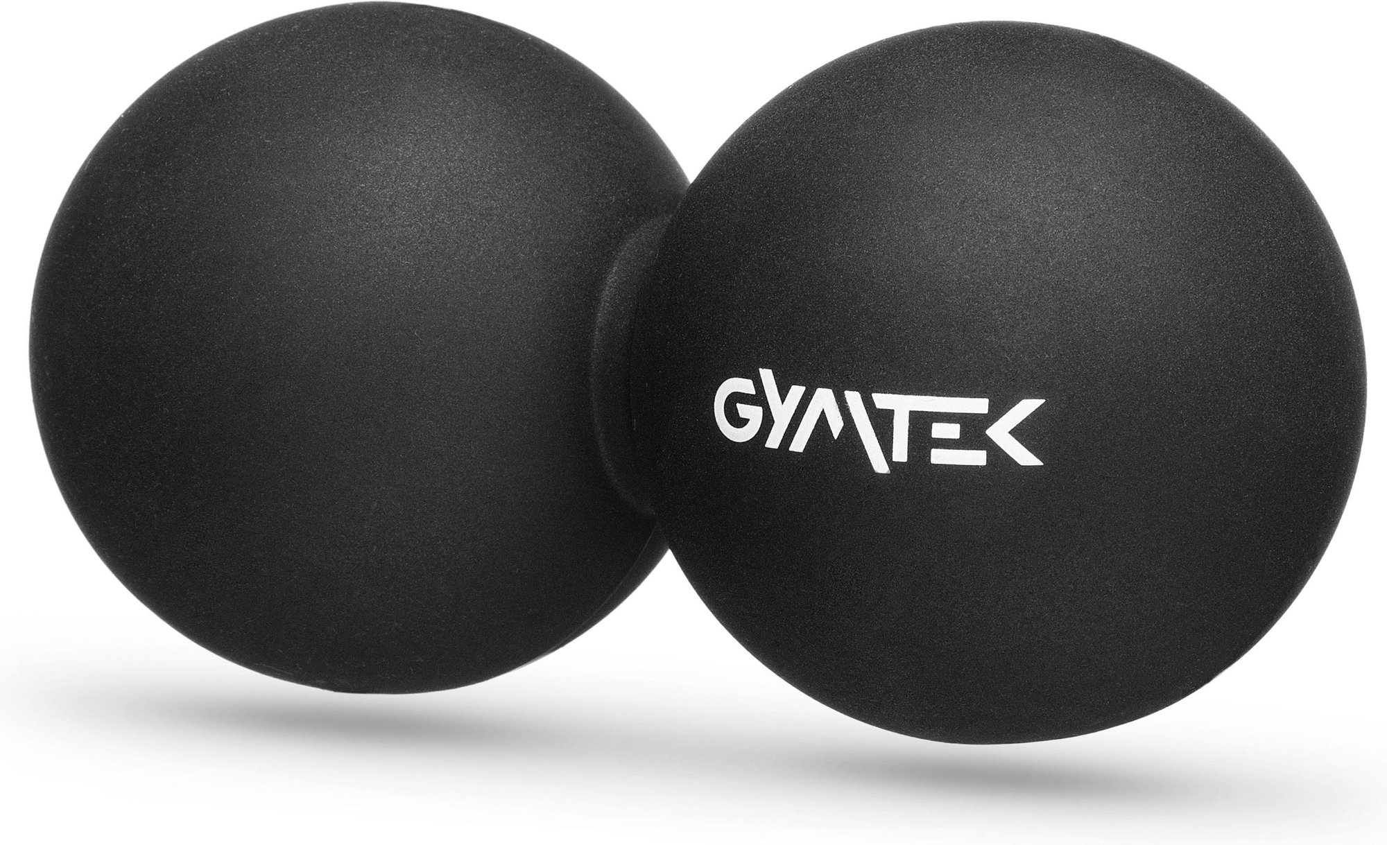 Масажний м'яч Gymtek 63 мм подвійний чорний — мініатюра 6