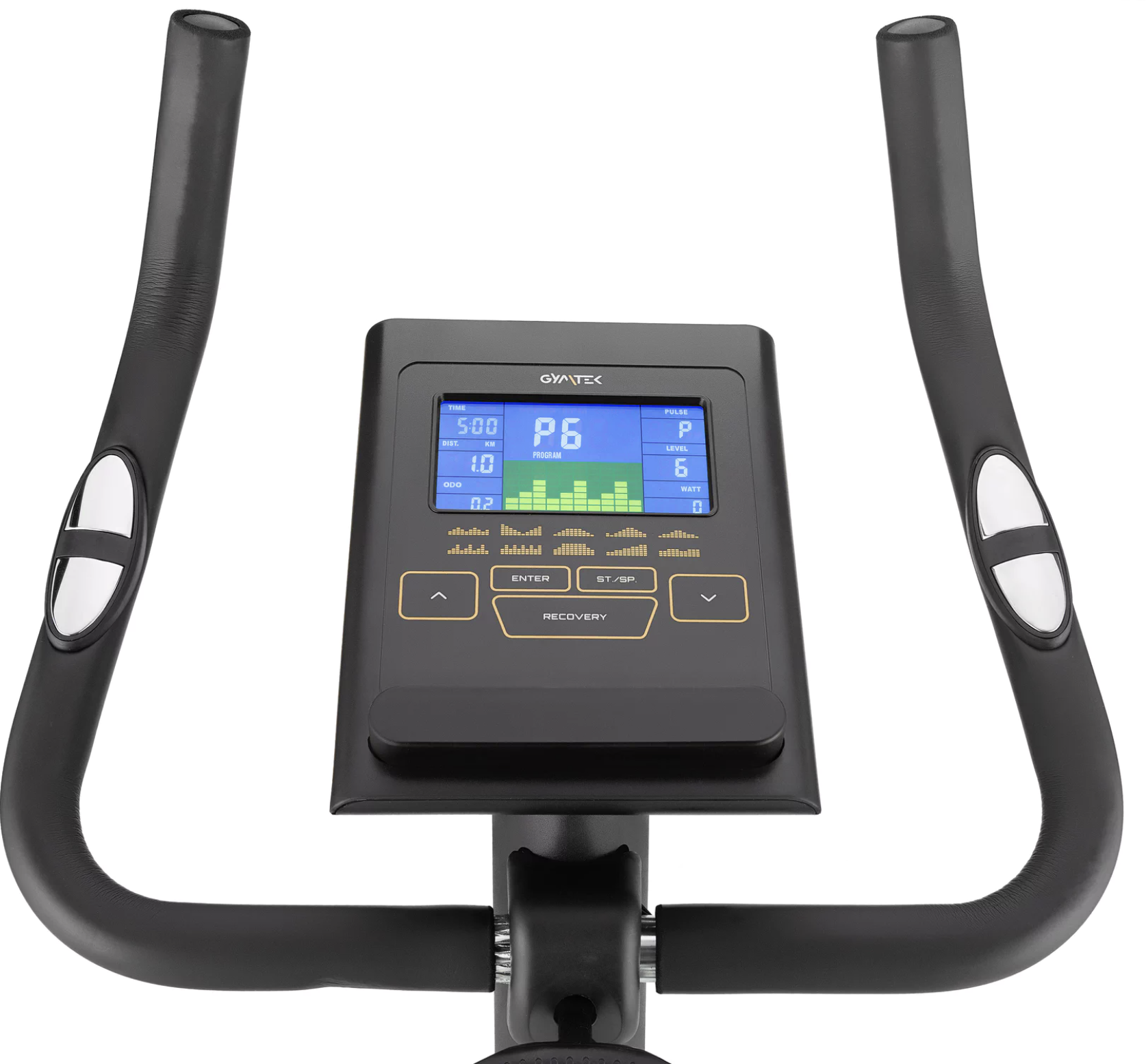 Велотренажер Gymtek XB2500 електромагнітний золотистий — мініатюра 9