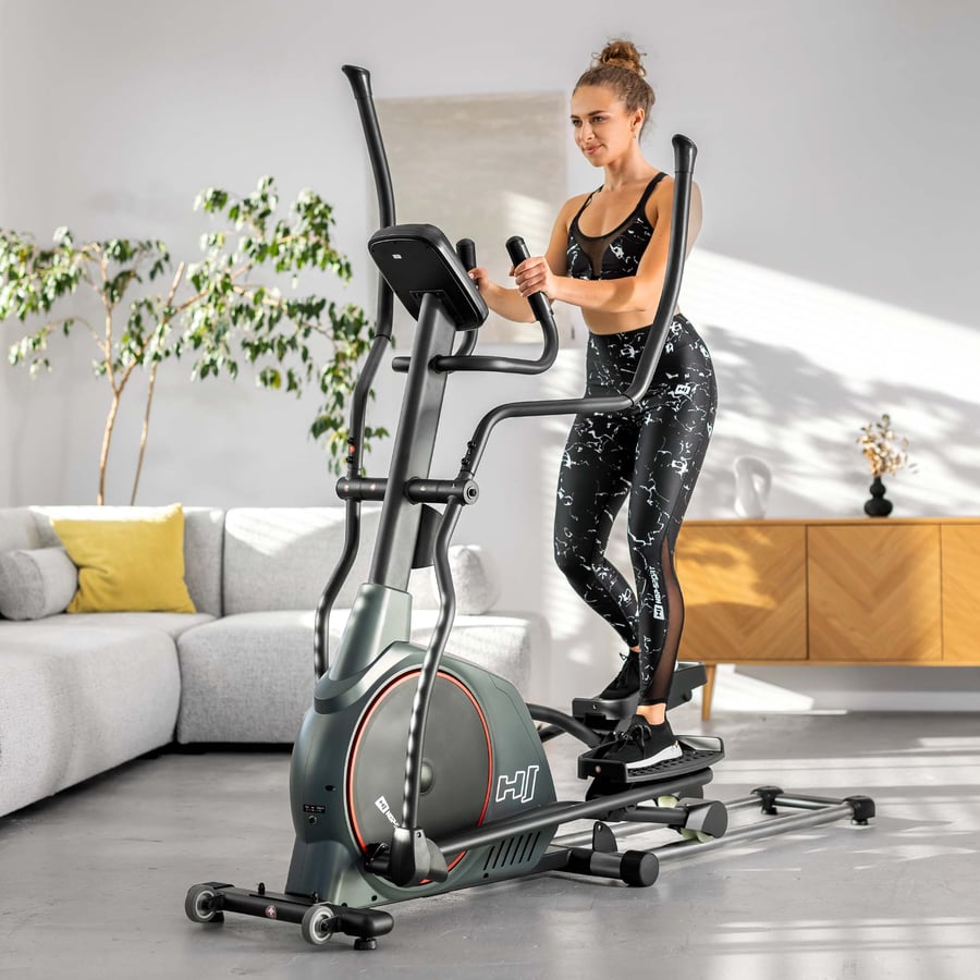 Орбітрек електромагнітний Hop-Sport HS-095CF Prizm сірий — фото 4