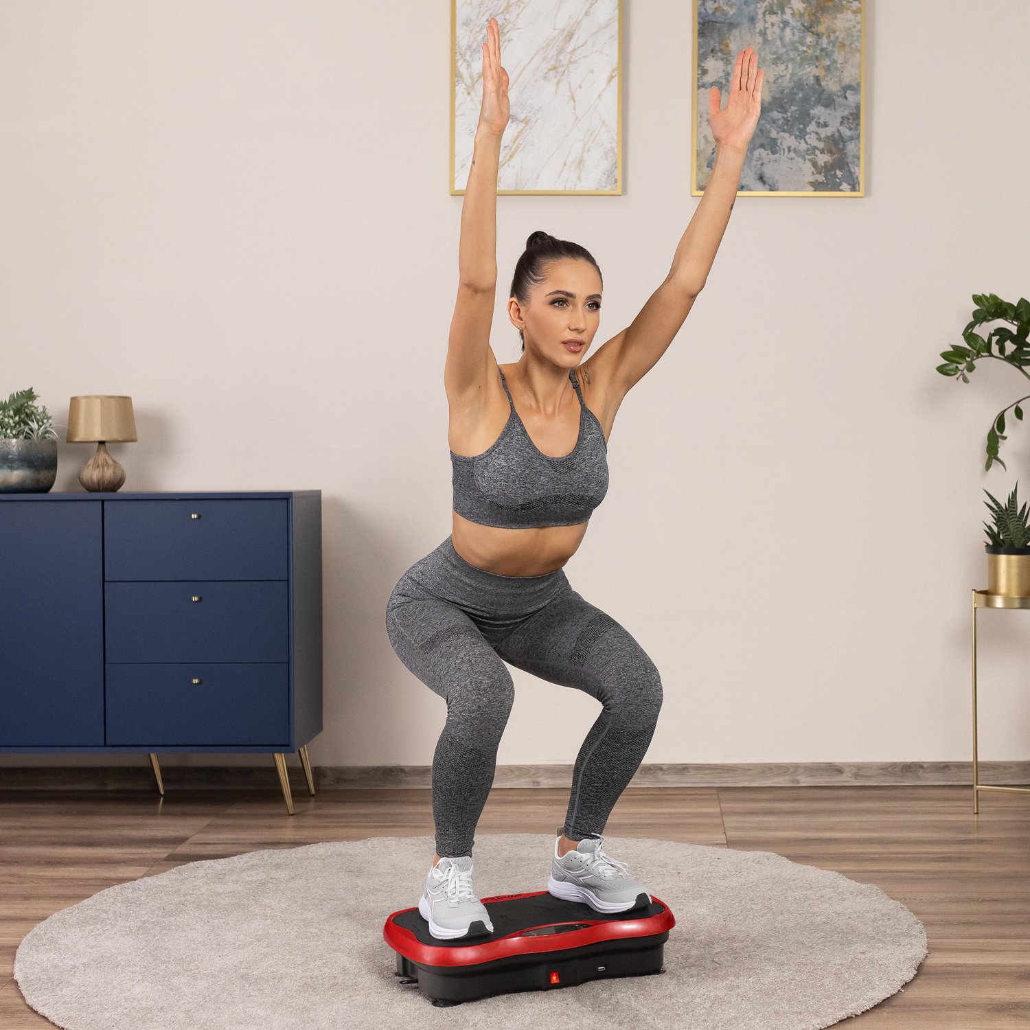 Вібраційна платформа Gymtek XP500 червоний — фото 2