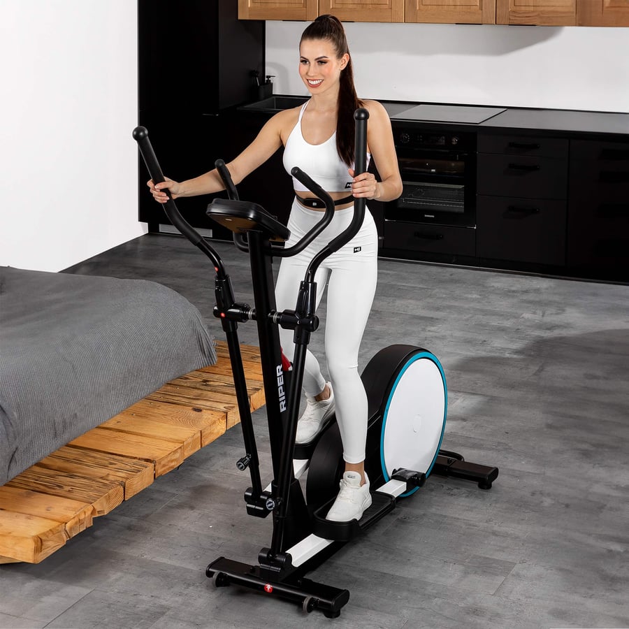 Орбітрек Hop-Sport HS-250C Riper чорно-синій — мініатюра 6