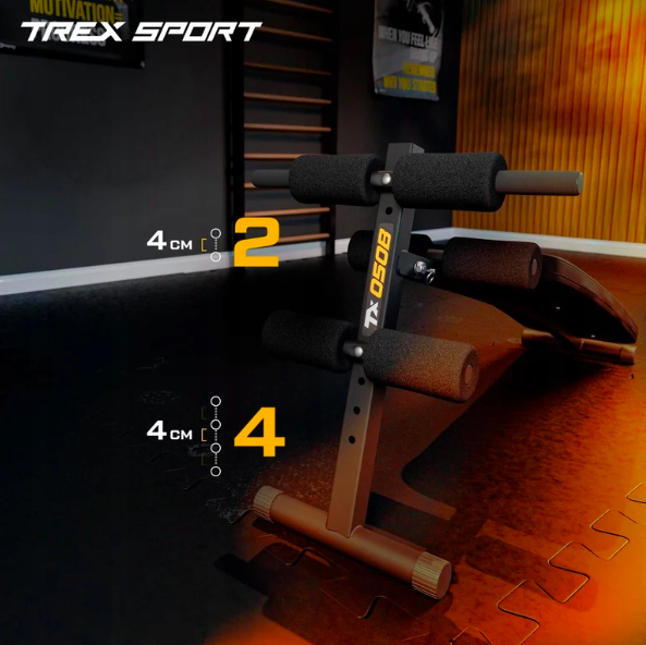 Лавка тренувальна Trex Sport TX-050B для преса — мініатюра 8