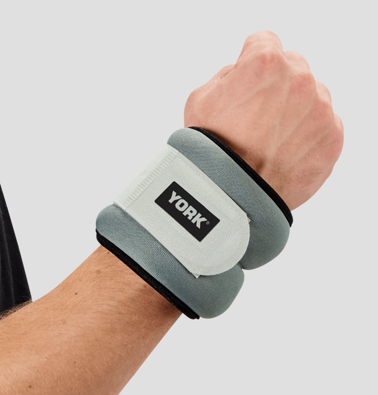 Обважнювачі York Fitness Soft для рук і ніг 2х1кг сірий — фото 3