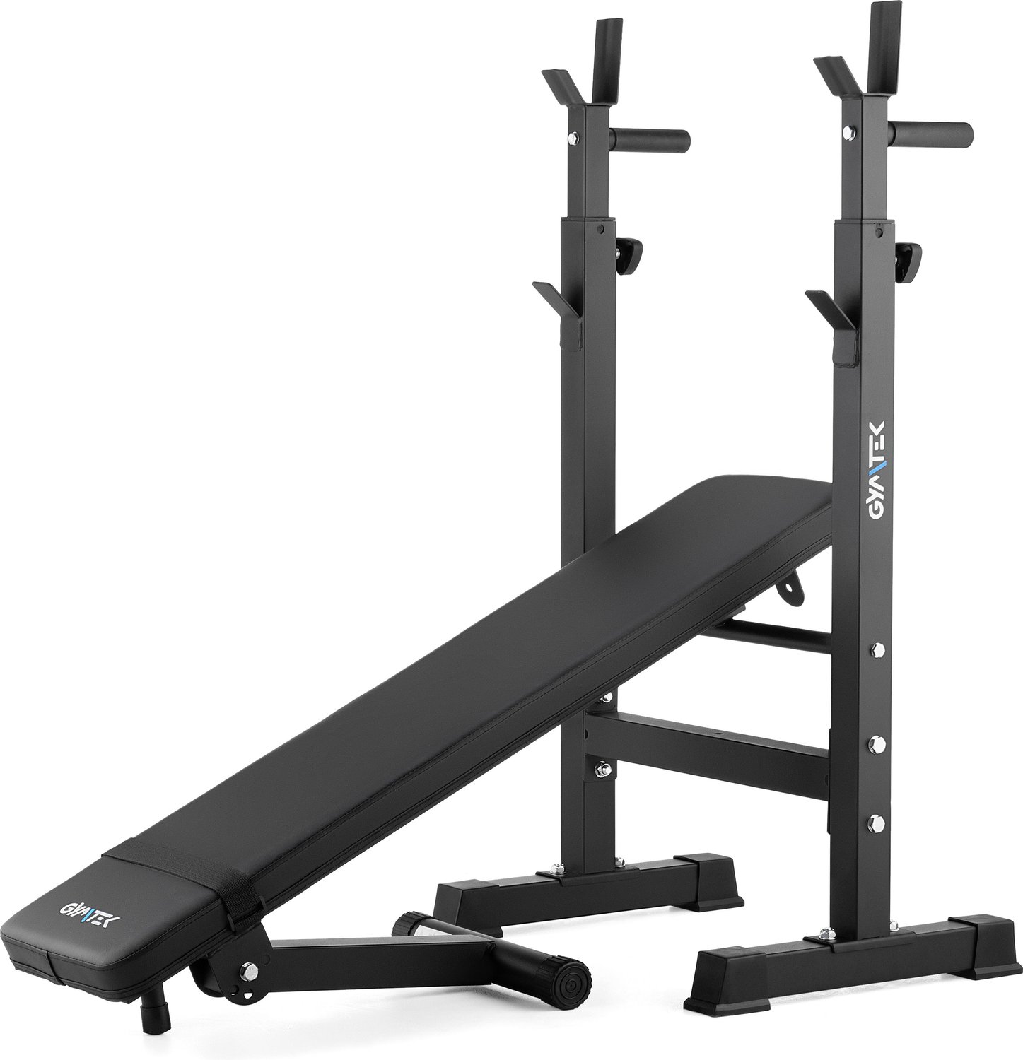 Лавка зі стійками для тренувань зі штангою Gymtek XL700 складана — фото 4