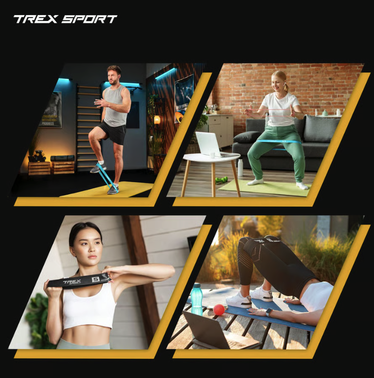 Набір резинок для фітнесу Trex Sport TX-065RBV 1-18кг — фото 5