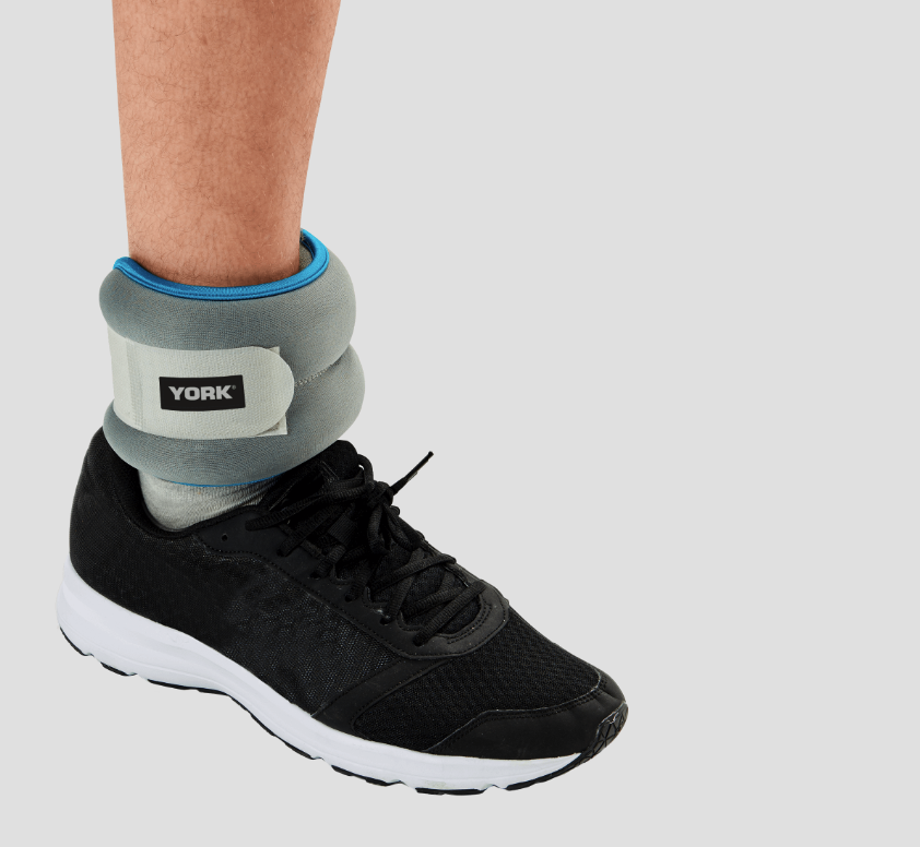Обважнювачі York Fitness Soft для рук і ніг 2х2кг сірий — фото 4