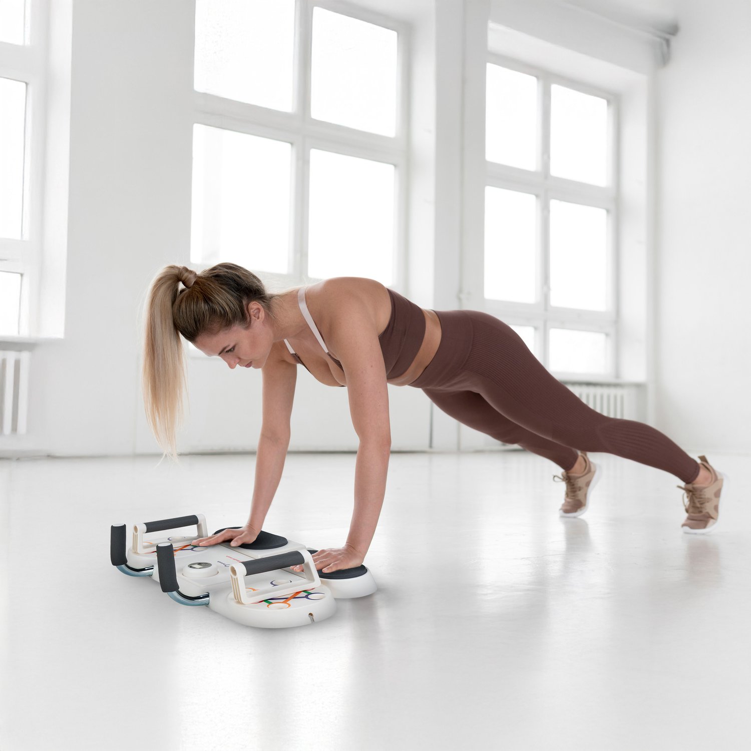 Дошка для віджимань Gymtek Multi Push Up Board білий — фото 3