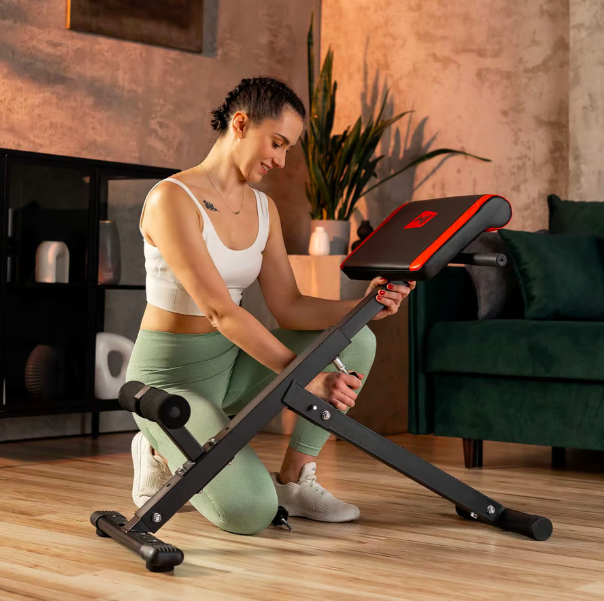 Лавка для гіперекстензії Hop-Sport HS-1016 — мініатюра 6