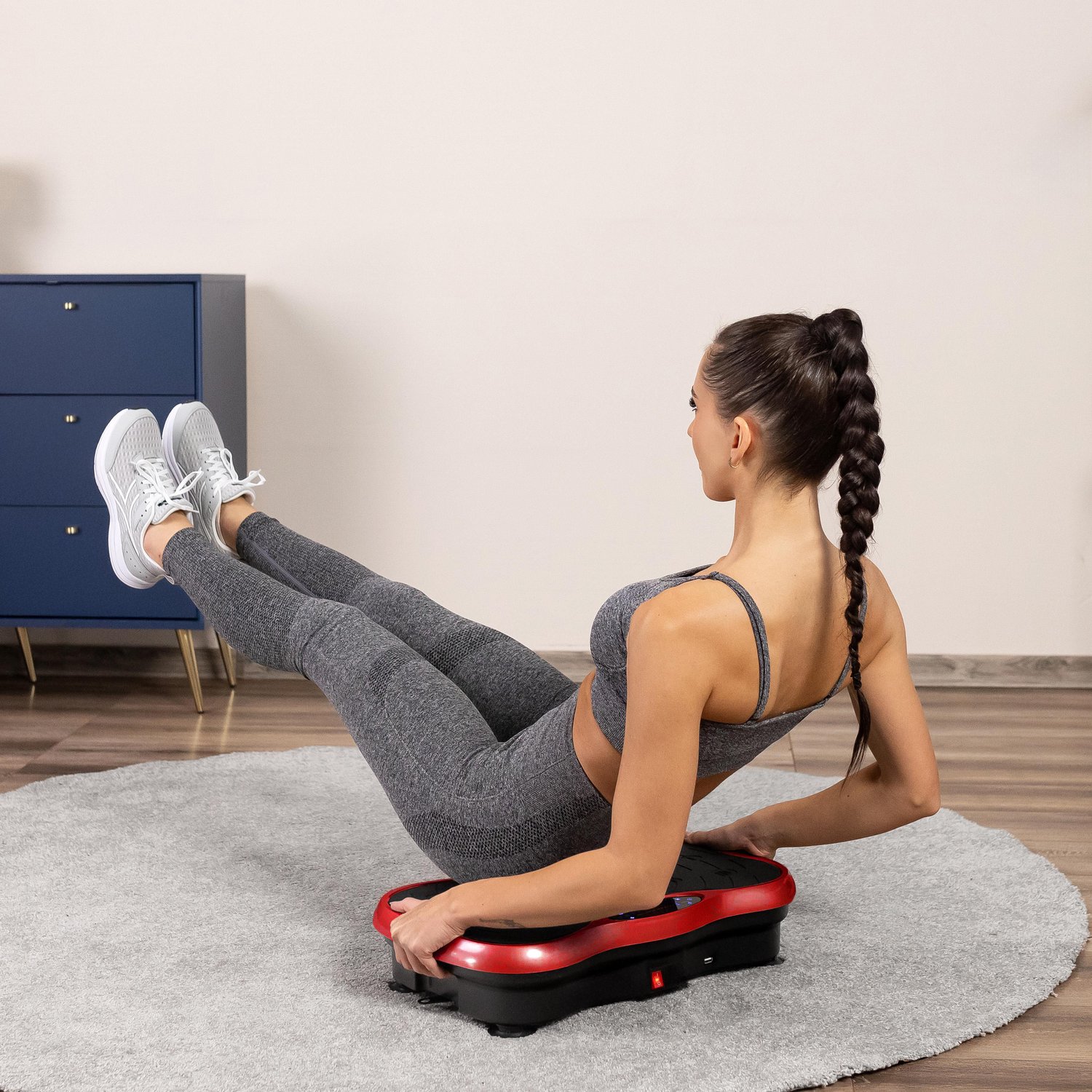 Вібраційна платформа Gymtek XP500 червоний — фото 5