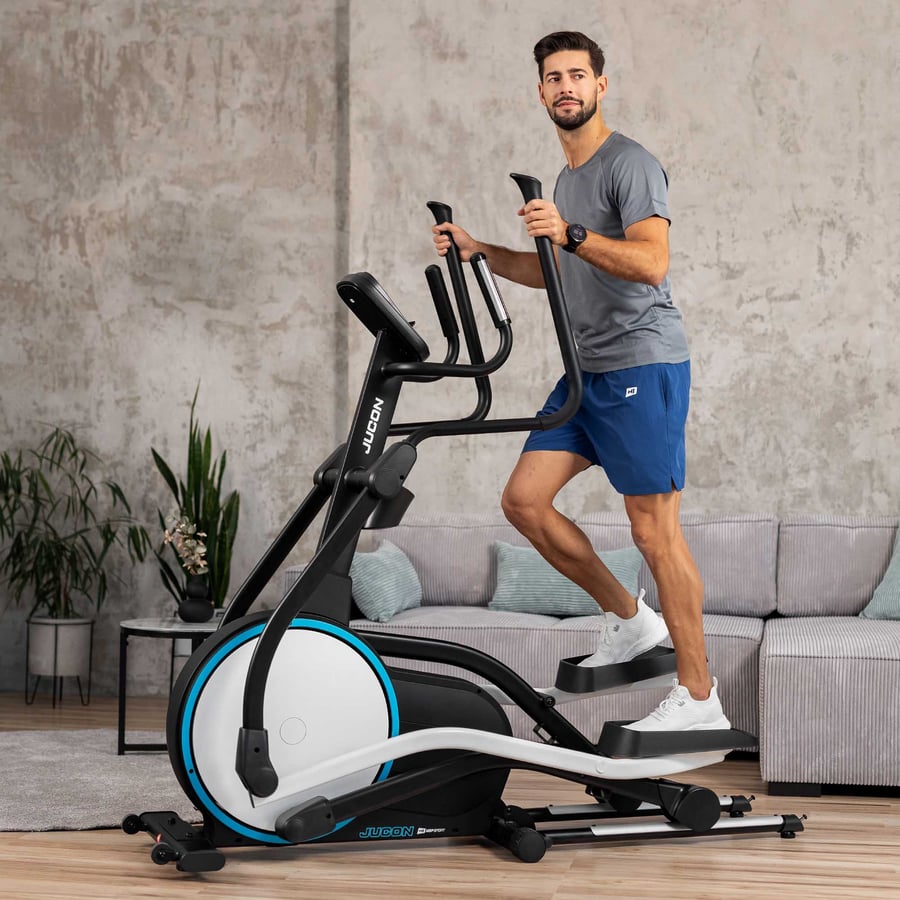 Орбітрек Hop-Sport HS-250CF Jucon чорно-синій — фото 4
