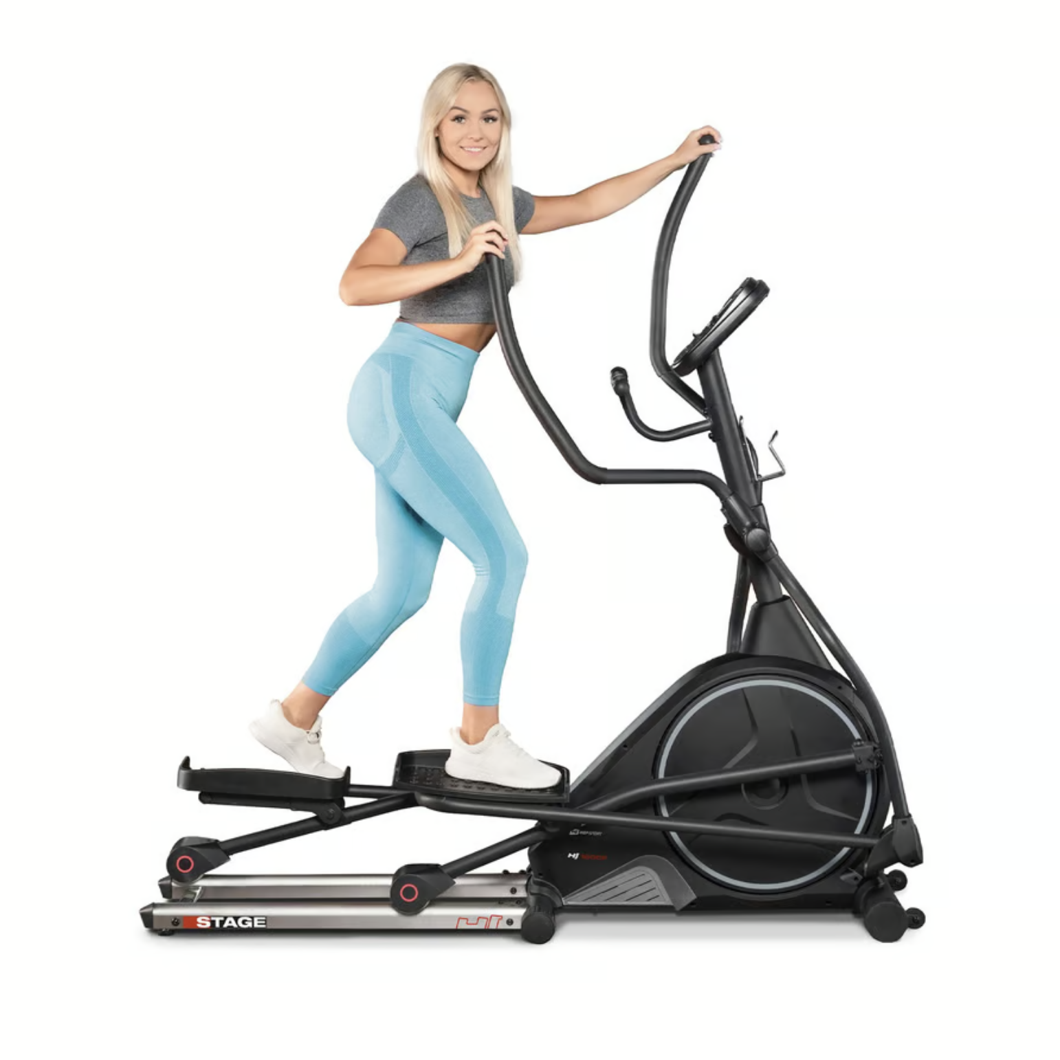 Орбітрек Hop-Sport HS-160CF Stage електромагнітний сірий — мініатюра 8