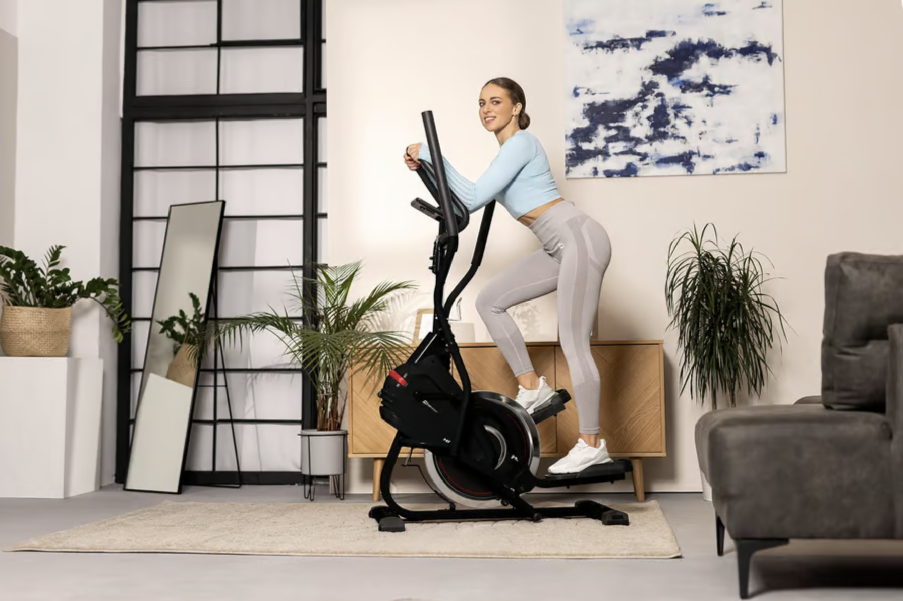 Орбітрек магнітний Hop-Sport HS-400B Icon чорний — фото 3