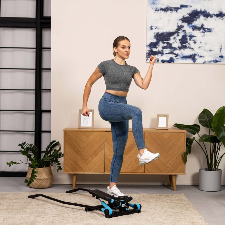Степпер Hop-Sport HS-045S Slim блакитний — мініатюра 7