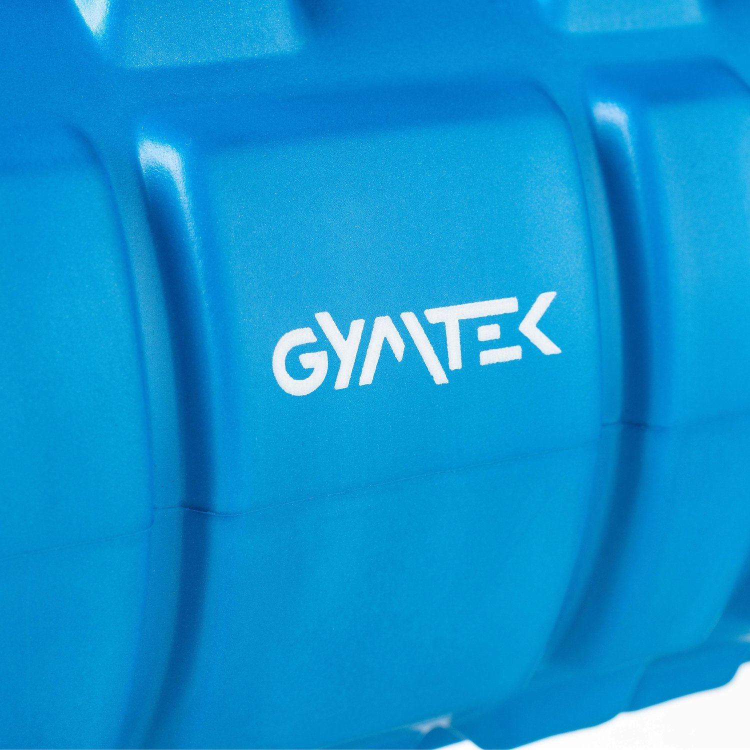 Масажний ролик Gymtek для йоги та фітнесу EVA 33*14см синій — мініатюра 6