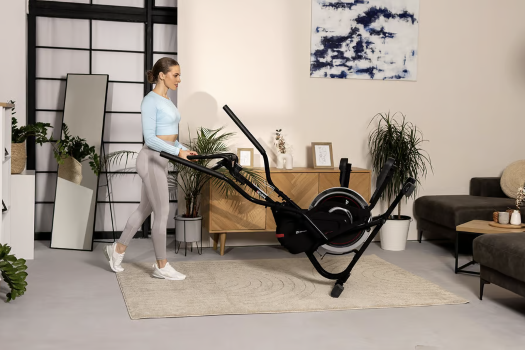 Орбітрек магнітний Hop-Sport HS-400B Icon чорний — мініатюра 9