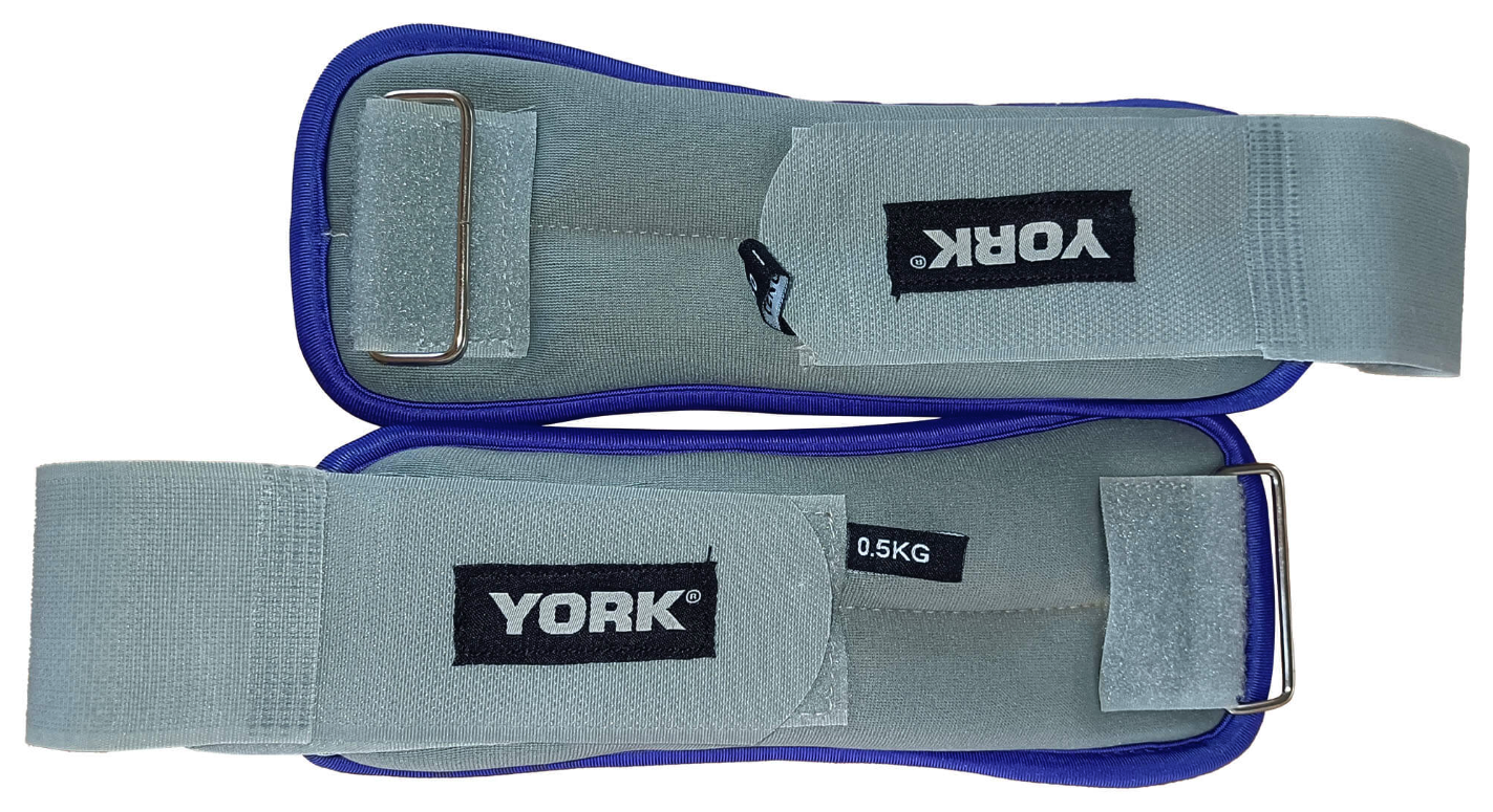 Обважнювачі York Fitness Soft для рук і ніг 2х0,5кг сірий — фото 2