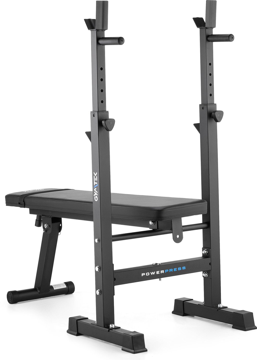 Лавка зі стійками для тренувань зі штангою Gymtek XL700 складана — мініатюра 7